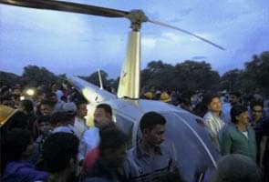Asaram Bapu's son safe after helicopter crash-lands in Ahmedabad