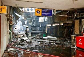 ATMs looted during massive fire at Nairobi airport, say officials