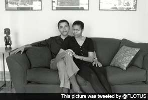 Michelle Obama tweets birthday love to 'grayer' Barack