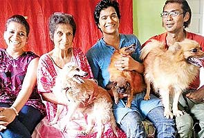 Ex-millionaire Sunita Naik moves in with a couple and 10 dogs