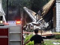 Plane in Connecticut crash was upside down, official says