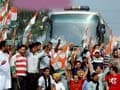 Youth Congress workers stop Delhi-Lahore bus near Amritsar