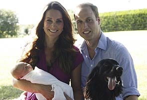 First official photos of Prince George - taken by grandpa