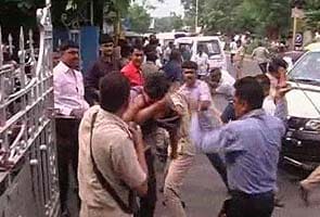 VHP workers lathicharged by police in Ahmedabad