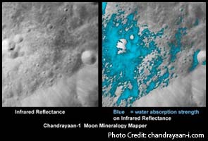 India's Chandrayaan helps NASA detect water on Moon