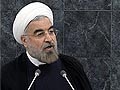 Iran's president tones down anti-Israel rhetoric