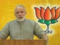 Narendra Modi flaunts Gujarat hat-trick, says time for UPA to give some answers