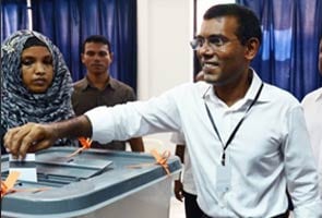 Maldives polls: Nasheed leading in first round 