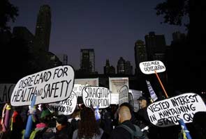 Occupy Wall Street marks second anniversary with quiet rally