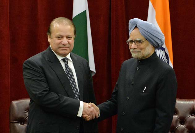 PM meets Nawaz Sharif, says reducing tensions along border key to better India-Pak ties