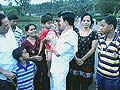 Super-mantri! Minister helps rescue family trapped in water