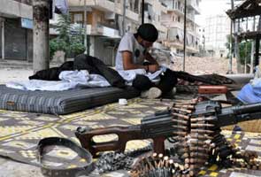 War means profit for gun seller in Syria's Aleppo 