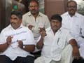 Telangana row: TDP members use music to protest outside Parliament