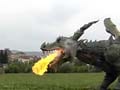 51 feet, fire-breathing dragon is world's largest walking robot: Guinness