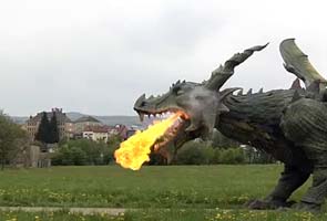 51 feet, fire-breathing dragon is world's largest walking robot: Guinness