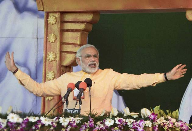 'Rid India of Congress, fulfill Mahatma Gandhi's dream': Narendra Modi at Bhopal rally