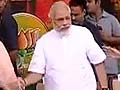 Narendra Modi says Delhi burdened by governments at BJP mega rally