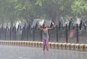 Rains in Delhi after weeks of dry weather