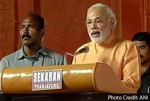 Narendra Modi addresses rally in Trichy: Highlights