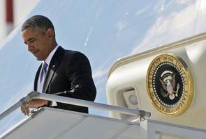 Barack Obama arrives at Russia G20 to push for Syria strike