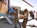 Rockets fired at Pakistan quake relief helicopter