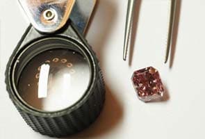 Rare pink diamonds on display, but only for few