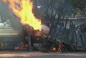 One dead in Mathura gas tanker explosion 