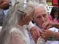 103-year-old groom, the bride is 99