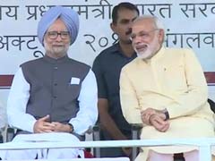 PM, Narendra Modi share stage amid battle over Sardar Patel's legacy