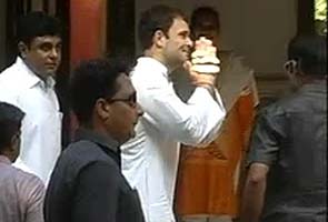 Am a Mahatma Gandhi follower, writes Rahul Gandhi as he arrives on Narendra Modi's turf