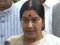 Sushma Swaraj's religious attire violates model code: Congress