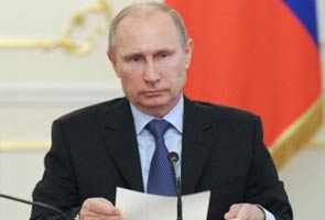 Group nominates Vladimir Putin for Nobel Peace Prize 