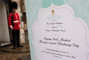 William and Kate name godparents for son's christening