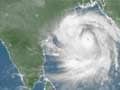 Heavy rain lashes Odisha as Cyclone Phailin advances