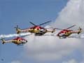 Helicopter Dhruv clocks 1,00,000 flying hours
