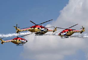 Helicopter Dhruv clocks 1,00,000 flying hours