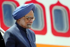 Prime Minister Manmohan Singh arrives in Beijing on three-day visit