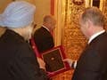 Vladimir Putin's gifts to Prime Minister Manmohan Singh had even Russian officials surprised