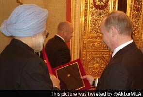 Vladimir Putin's gifts to Prime Minister Manmohan Singh had even Russian officials surprised