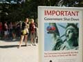 Tourists baffled and angry as US shuts down Statue of Liberty