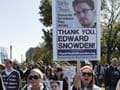 Protesters march in Washington against NSA spying