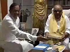 No decision on PM's Lanka visit yet: Chidambaram after meeting Karunanidhi