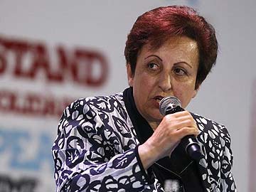 Nobel winner Shirin Ebadi urges EU, US to ban Iran from TV satellites