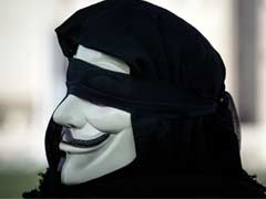 Anonymous Philippines protests in front of parliament, pledges more attacks