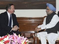 David Cameron meets Manmohan Singh with focus on trade