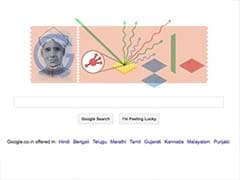 CV Raman's 125th birthday marked by a Google doodle