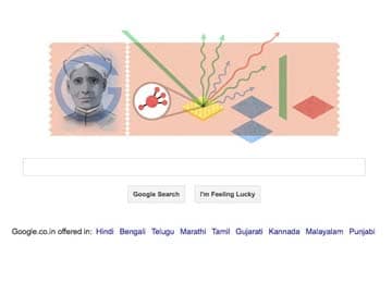 CV Raman's 125th birthday marked by a Google doodle