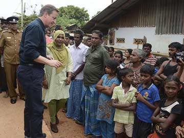 Britain's Cameron calls for international rights probe in Sri Lanka