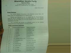 21 sitting MLAs in BJP list for Delhi polls
