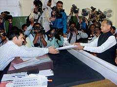 Rajasthan polls: Chief Minister Ashok Gehlot files nomination papers from Sardarpura seat